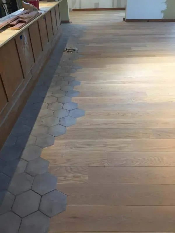 southlake cc hardwood install timarron country club