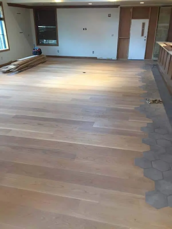 southlake cc hardwood install timarron country club