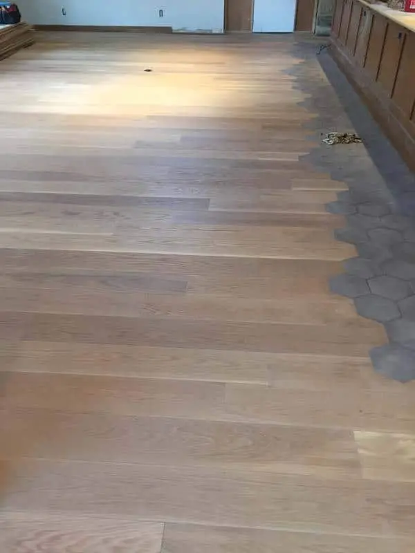 southlake cc hardwood install timarron country club